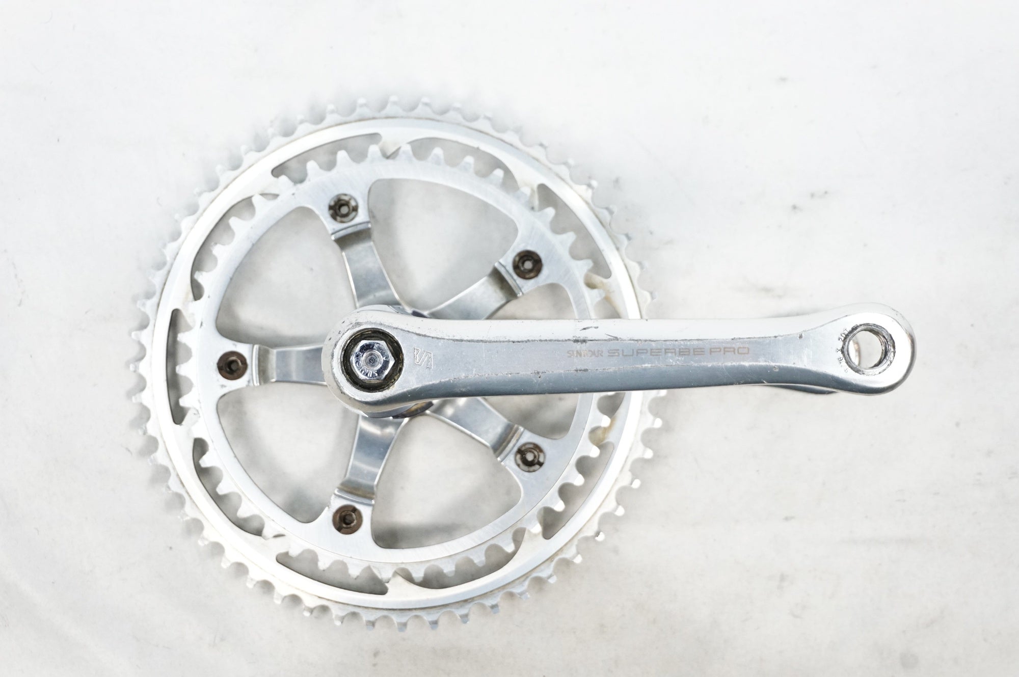ジャンク SUNTOUR 「サンツアー」 SUPERBE PRO 52-42T 170mm クランク