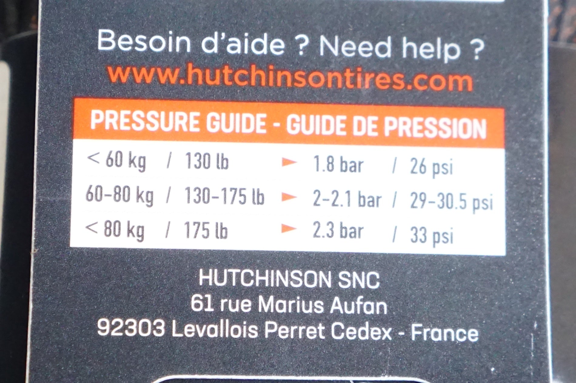 HUTCHINSON 「ハッチンソン」 SECTOR 700x32C タイヤ 2本セット / 熊谷本店