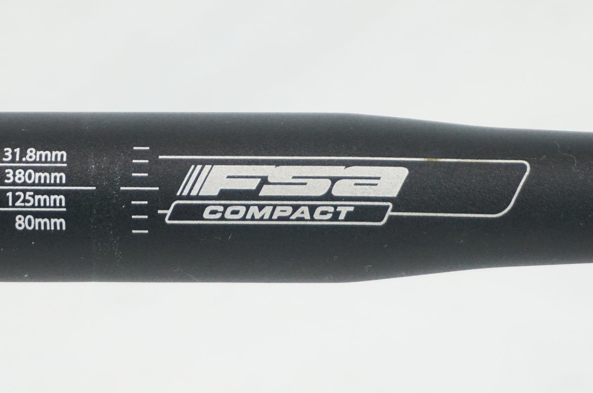 FSA 「エフエスエー」 COMPACT Φ31.8 380mmハンドル / 阪急塚口店