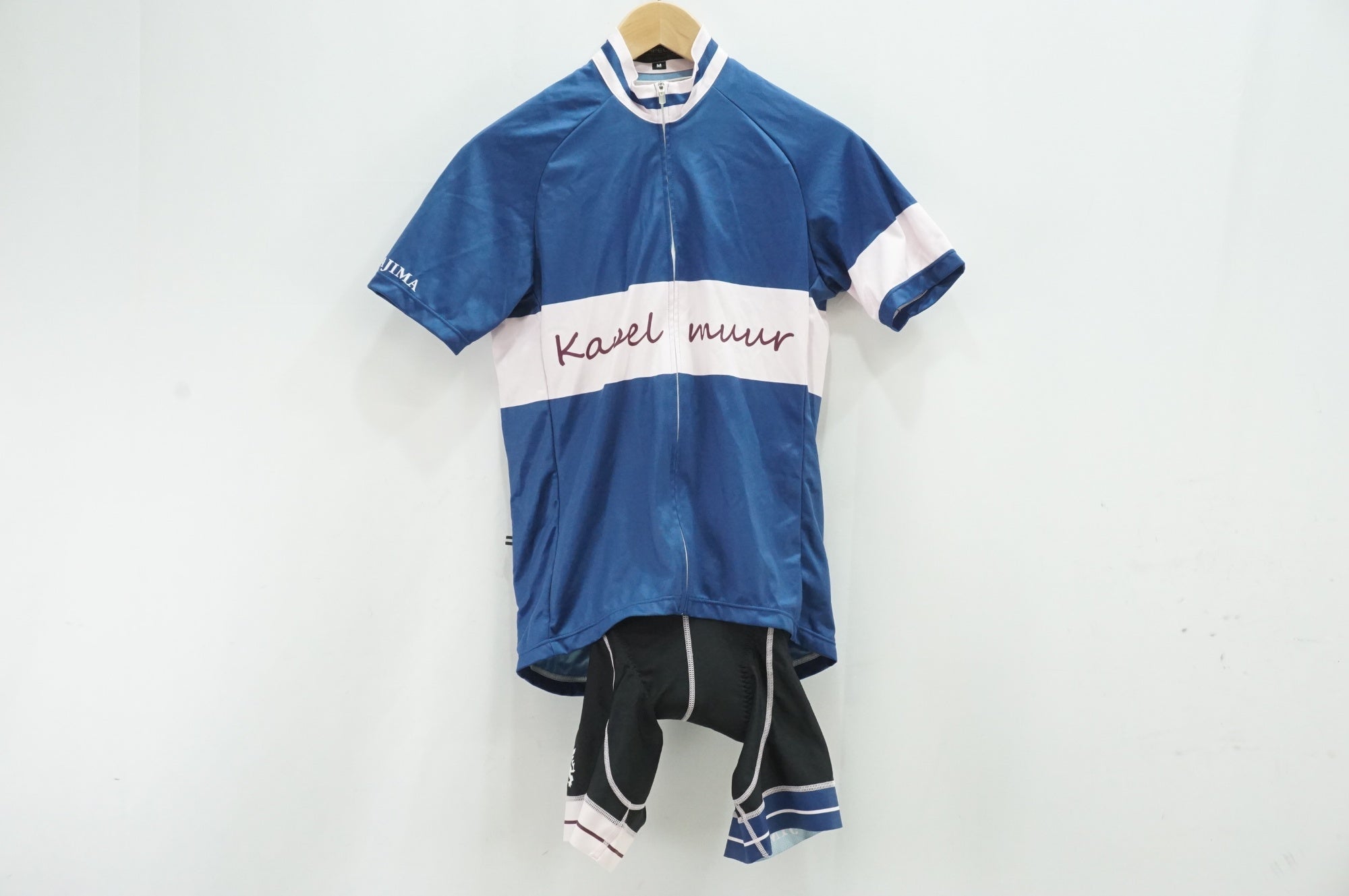 KAPELMUUR 「カペルミュール」 Mサイズ 半袖ジャージ ビブショーツセット / 大宮店