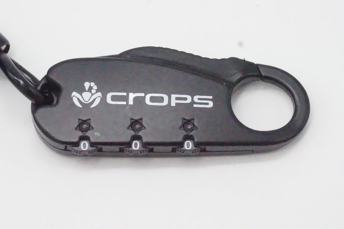 CROPS「クロップス」 ダイヤル式 ワイヤーロック/ 京都西院店