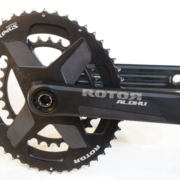 ROTOR 「ローター」 ALDHU+Q-RINGS 165mm 48-32T クランク
