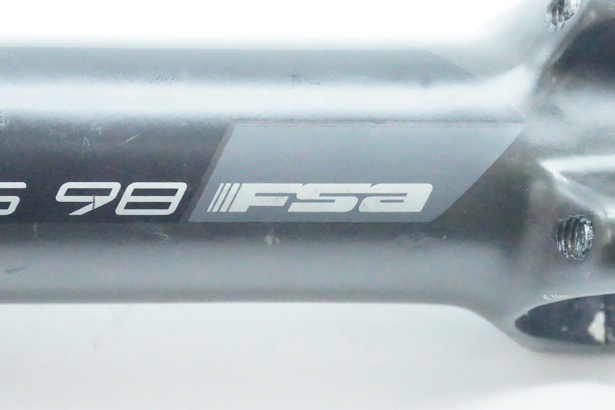 FSA「エフエスエー」 OS98 3D FORGED AL7050 φ31.8 120mm カーボンステム/ 京都西院店