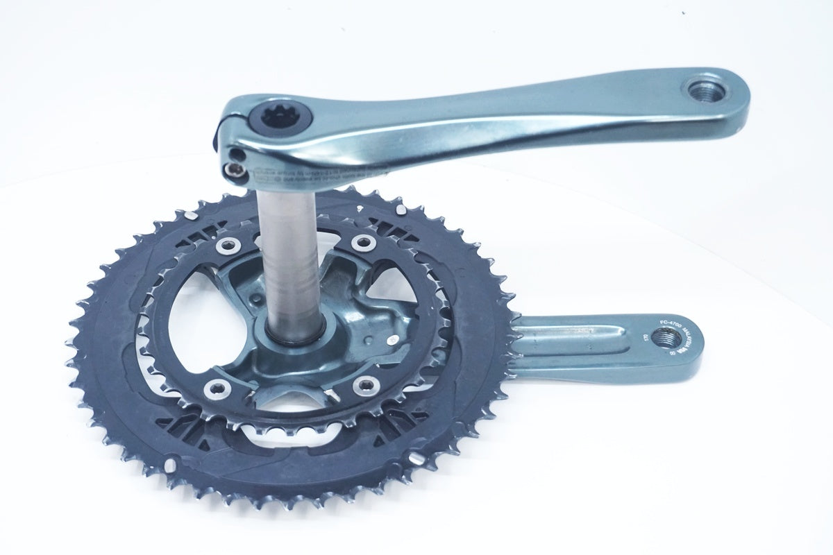 【未使用】SHIMANOティアグラ クランクセット170mm 50×34T SHIMANO 「シマノ」 TIAGRA FC-4700 50-34T 170mm クランク