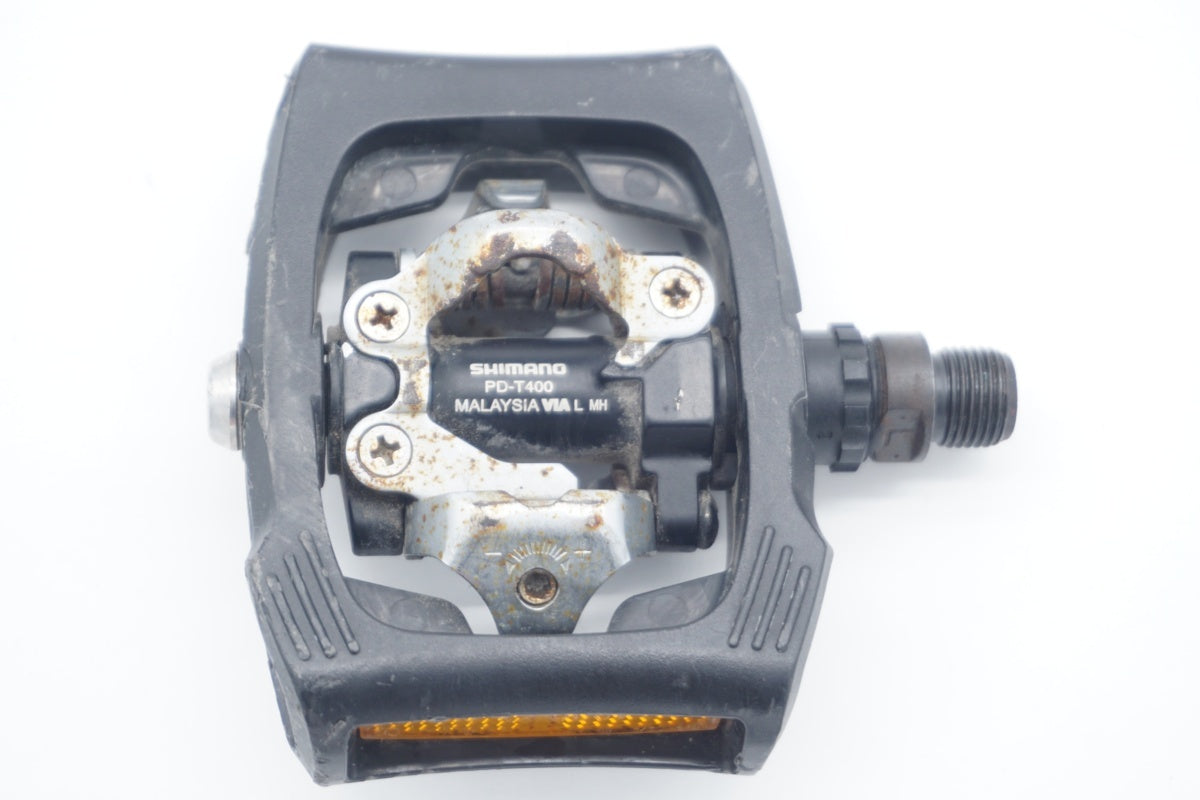 パーツ SHIMANO   PD-T400 SHIMANO 「シマノ」 PD-T400 ペダル / 滋賀大津店 ｜ バイチャリ