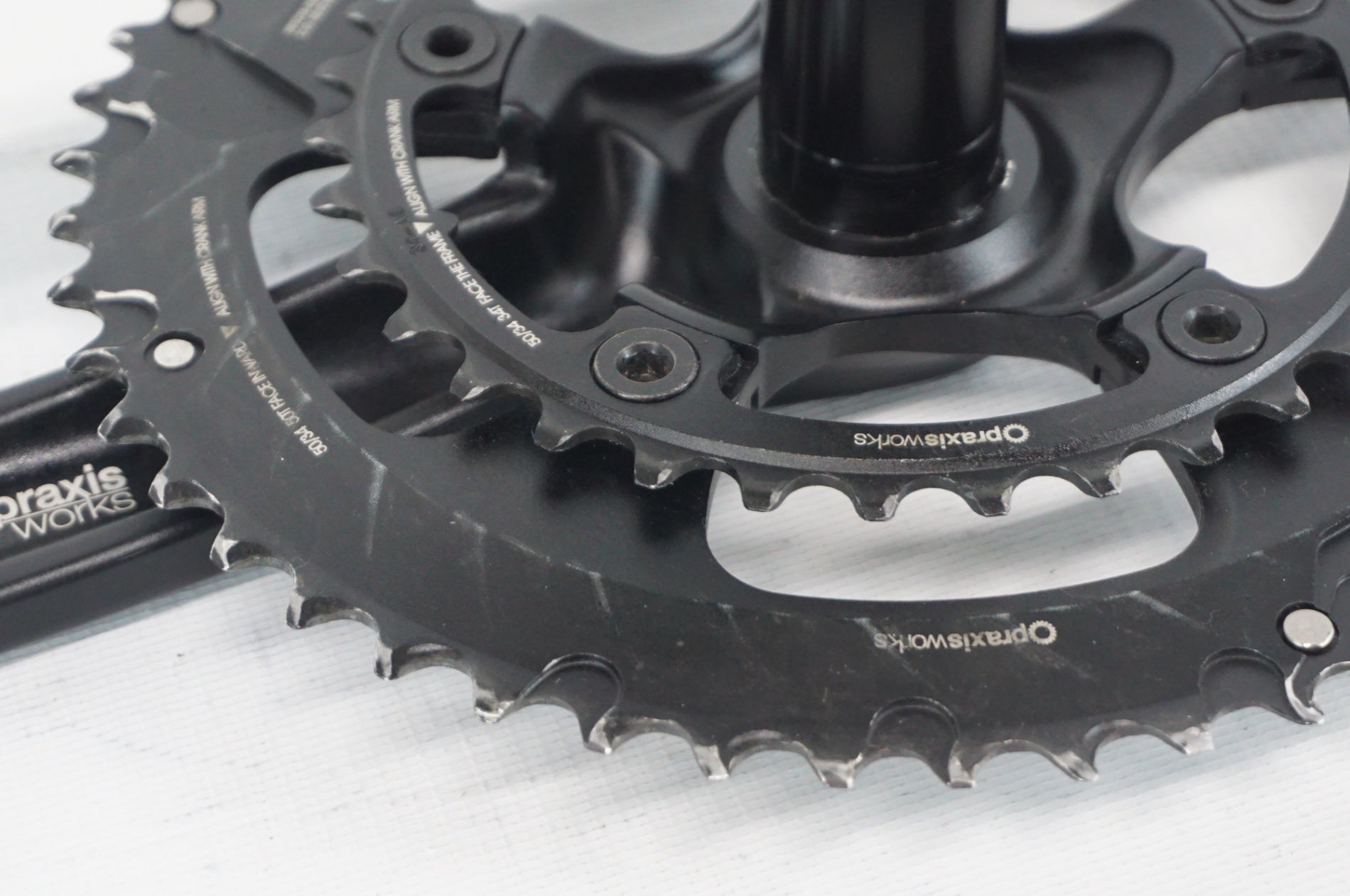 PRAXIS WORKS 「プラクシスワークス」 ALBA M30 50-34T 172.5mm クランクセット / 阪急塚口店