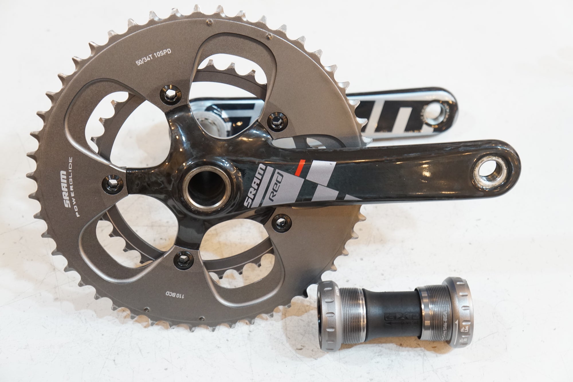 SRAM 「スラム」 RED 22 50-34T 167.5mm GXP クランク / バイチャリ浦和ベース