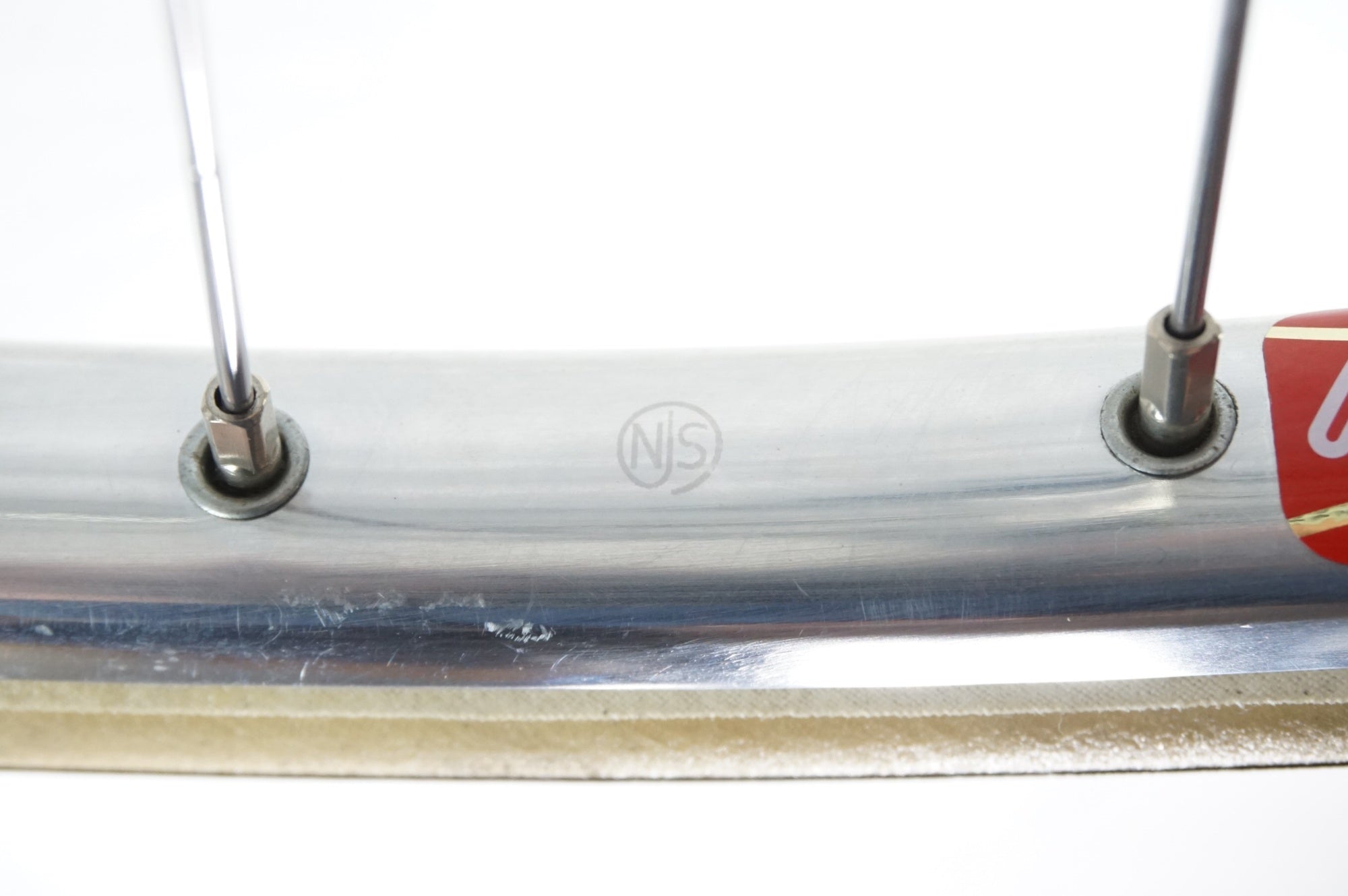 SHIMANO 「シマノ」 DURA-ACE HB-7600 / ARAYA 16B RED シングル 手組 ホイールセット / 中目黒店