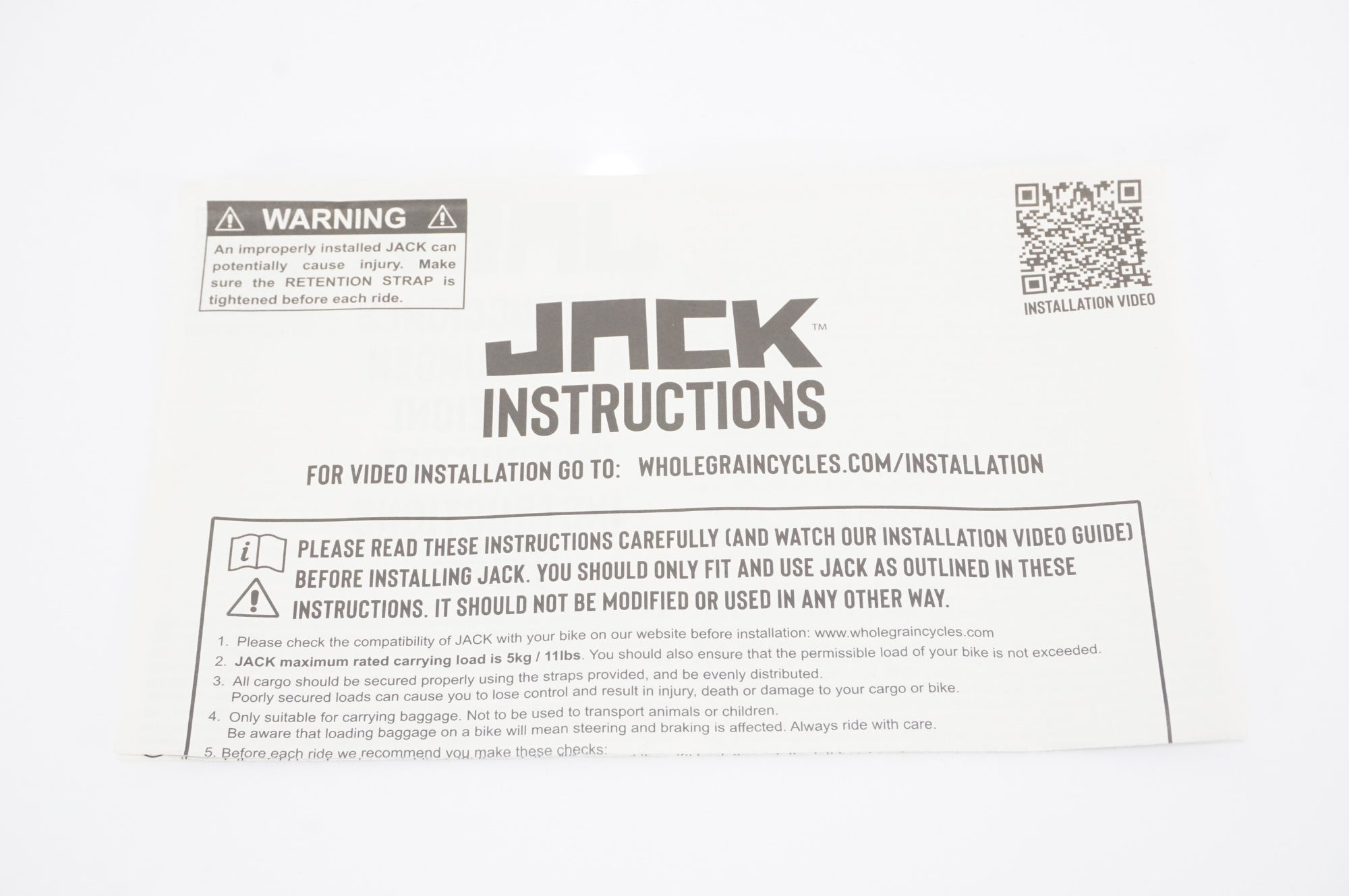 JACK THE BIKE RACK フロントラック / AKIBA店