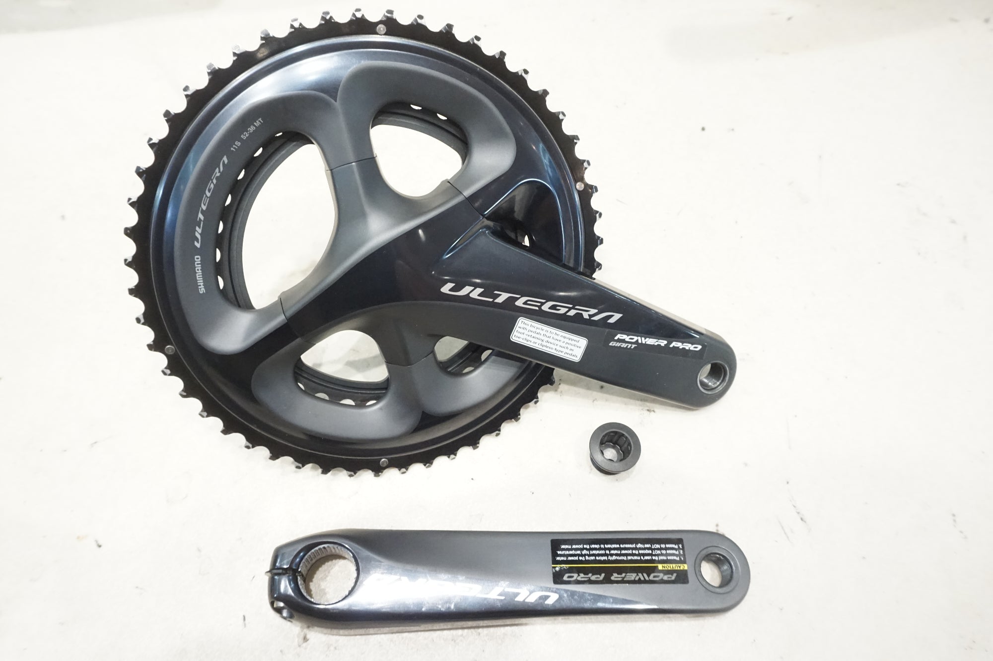 SHIMANO 「シマノ」 ULTEGRA FC-R8000 GIANT POWER PRO パワーメーター付き 52-36T 170mm クランクセット / 横浜戸塚店