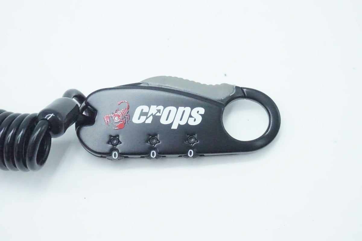 CROPS「クロップス」 ダイヤル式 ワイヤーロック/ 京都西院店