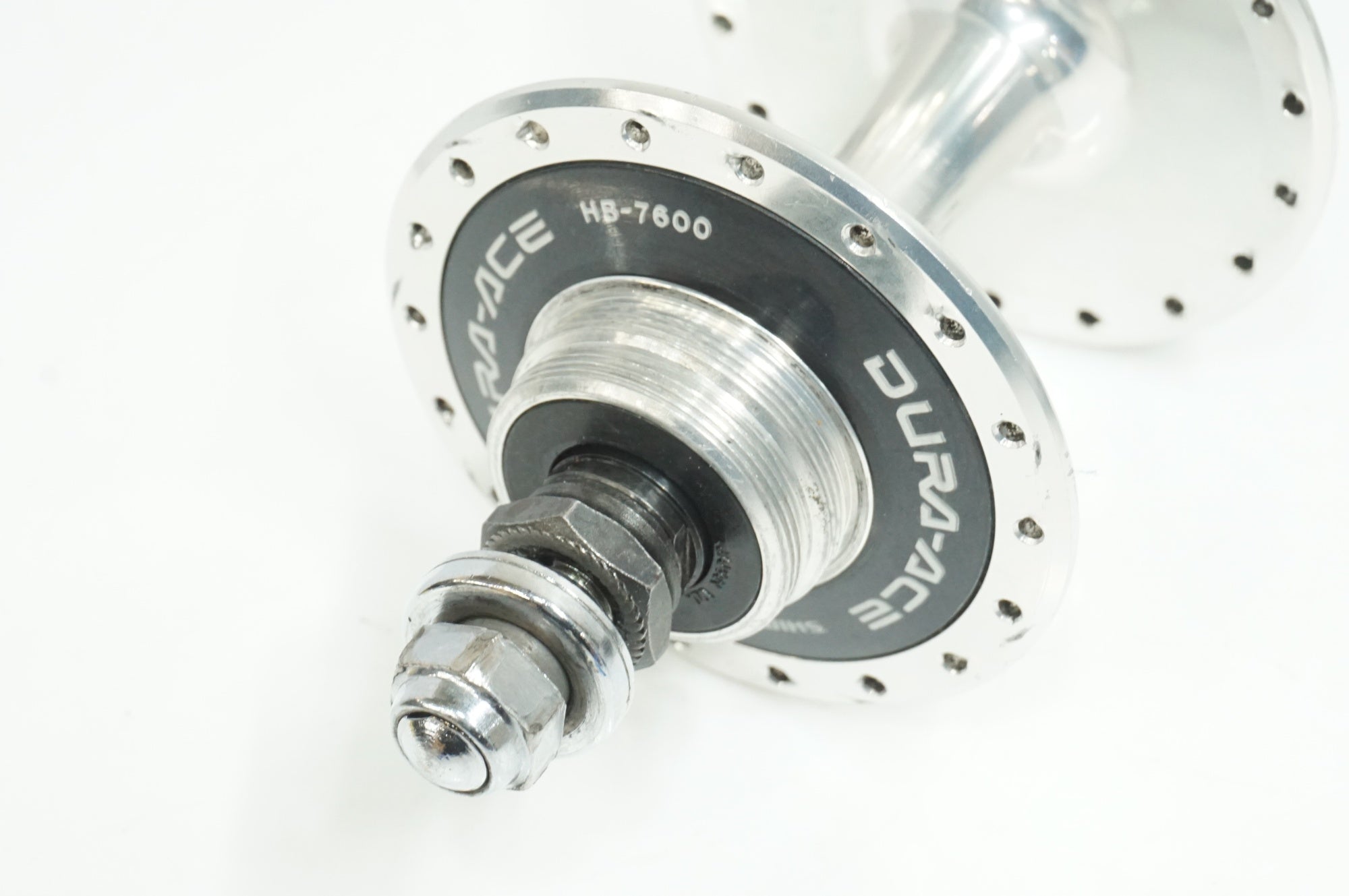 SHIMANO 「シマノ」 DURA-ACE HB-7600 36H 571g 前後ハブセット / 大宮
