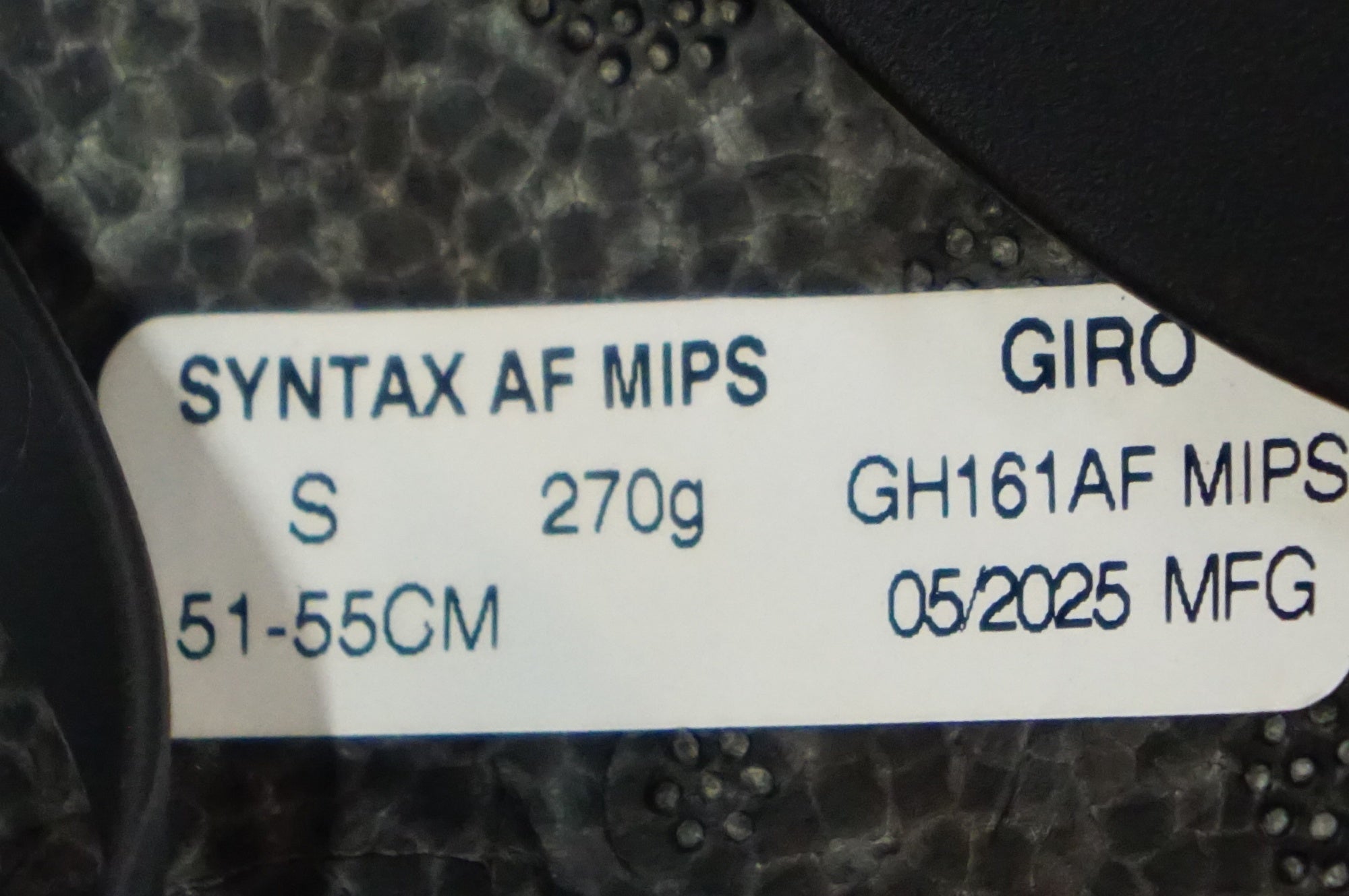 GIRO 「ジロ」 SYNTAX MIPS AF Sサイズ ヘルメット / 熊谷本店