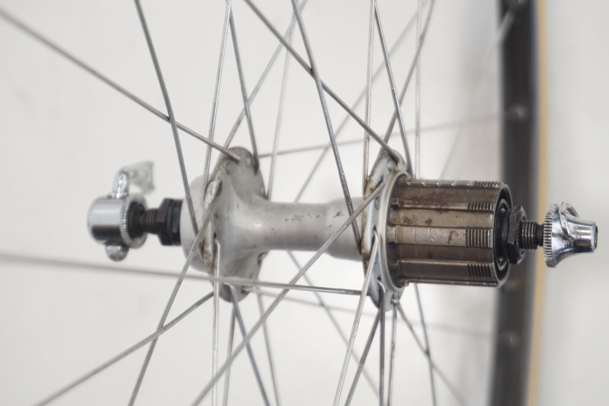 MAVIC♪GP4♪シマノ600ハブ♪105スプロケ♪8S♪若干難有♪予備などに MAVIC 「マヴィック」 GP4 リム SHIMANO 105 ハブ SHIMANO7速