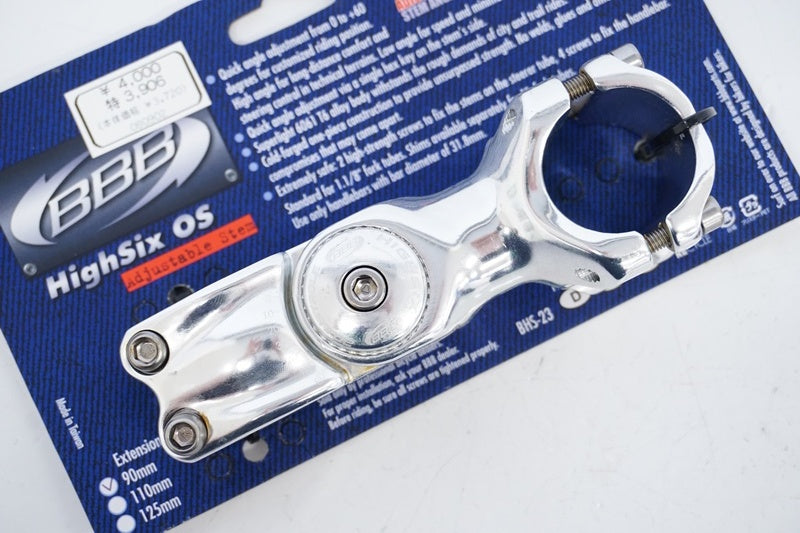 BBB 「ビービービー」 HIGHSIX OS φ31.8 90mm ステム / 浜松店