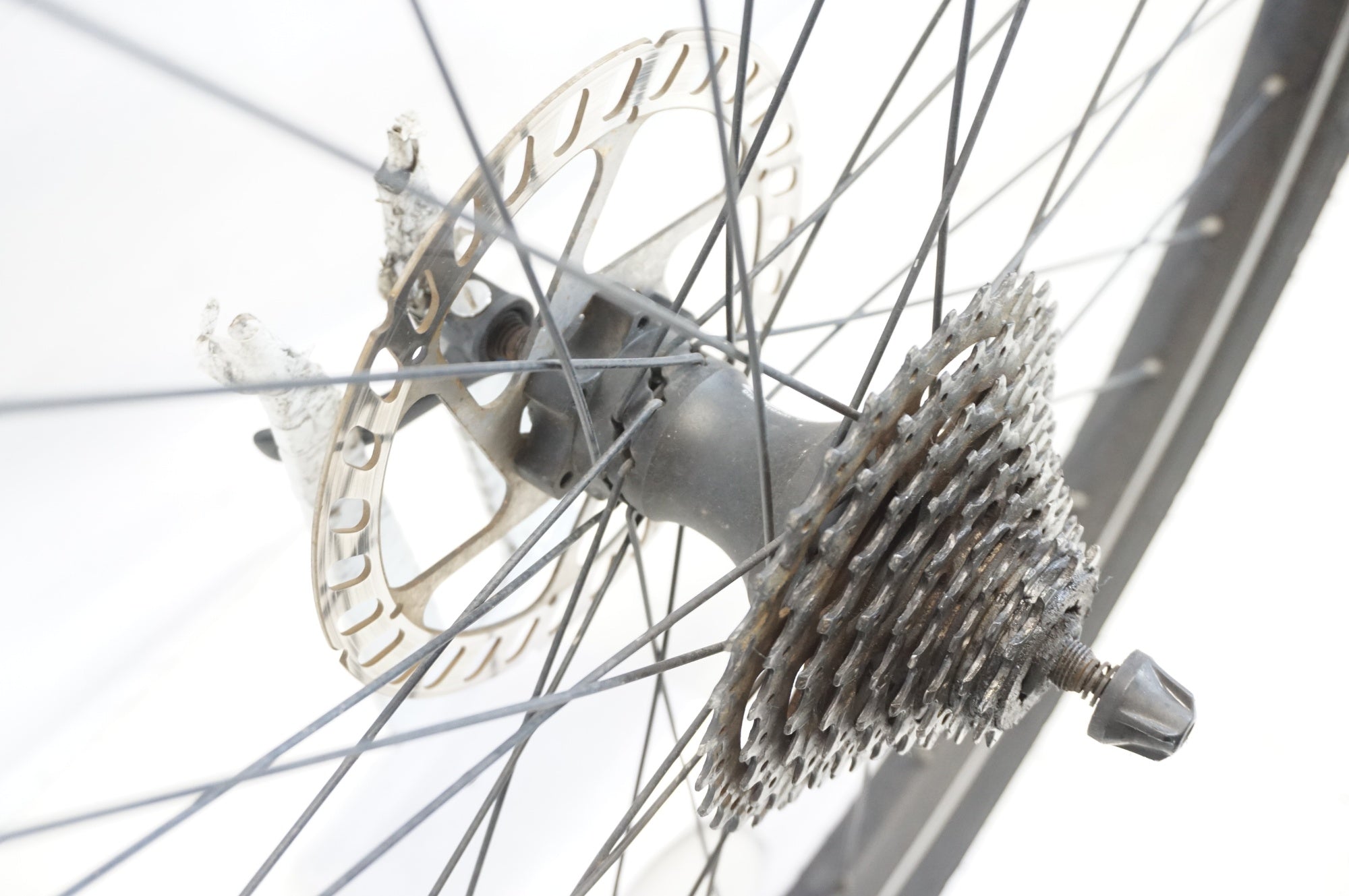 SHIMANO 「シマノ」 DEORE M555 ハブ ALEX RIMS リム 26インチ SHIMANO