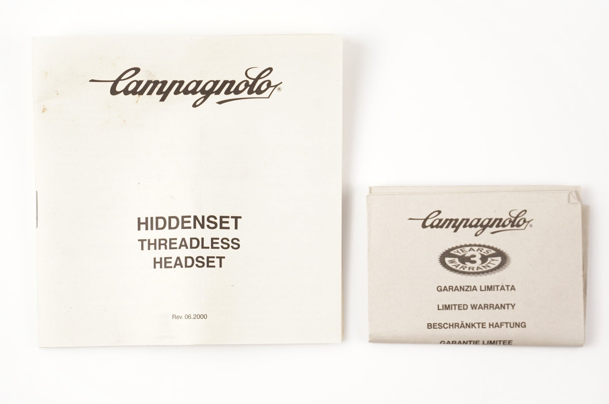 CAMPAGNOLO 「カンパニョーロ」 RECORD HIDDENSET 1-1/8 TTC ヘッド