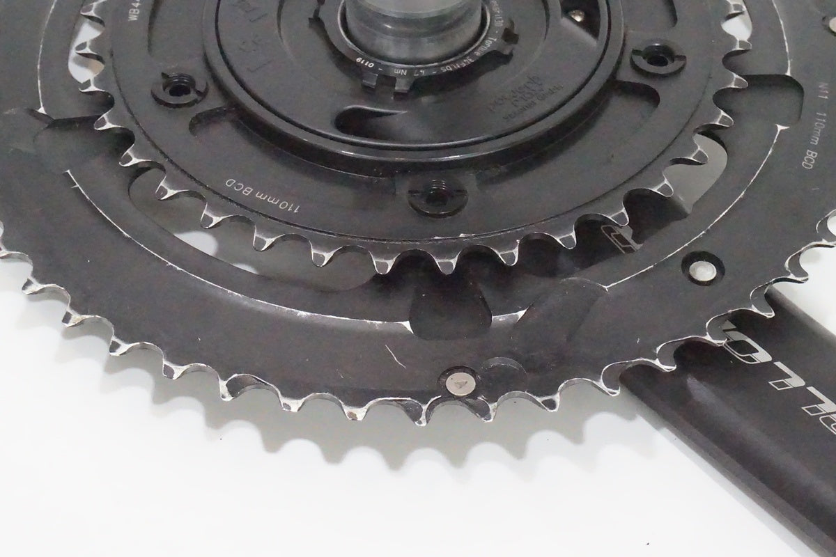 キャノンデール siクランク CANNONDALE「キャノンデール」 SI POWER2MAX 52-36T 165mm