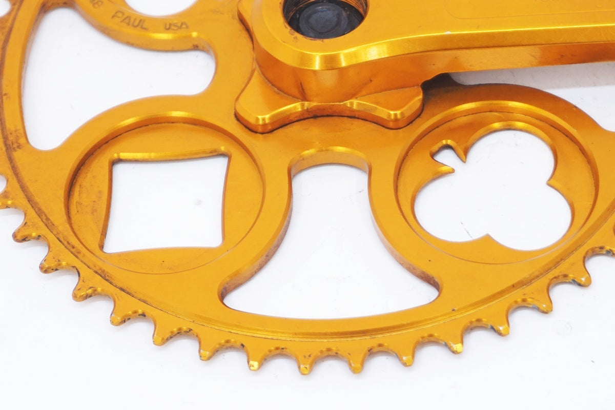 PAUL 「ポール」 PIST ROAD ROYAL FLASH 48T 165mm クランク