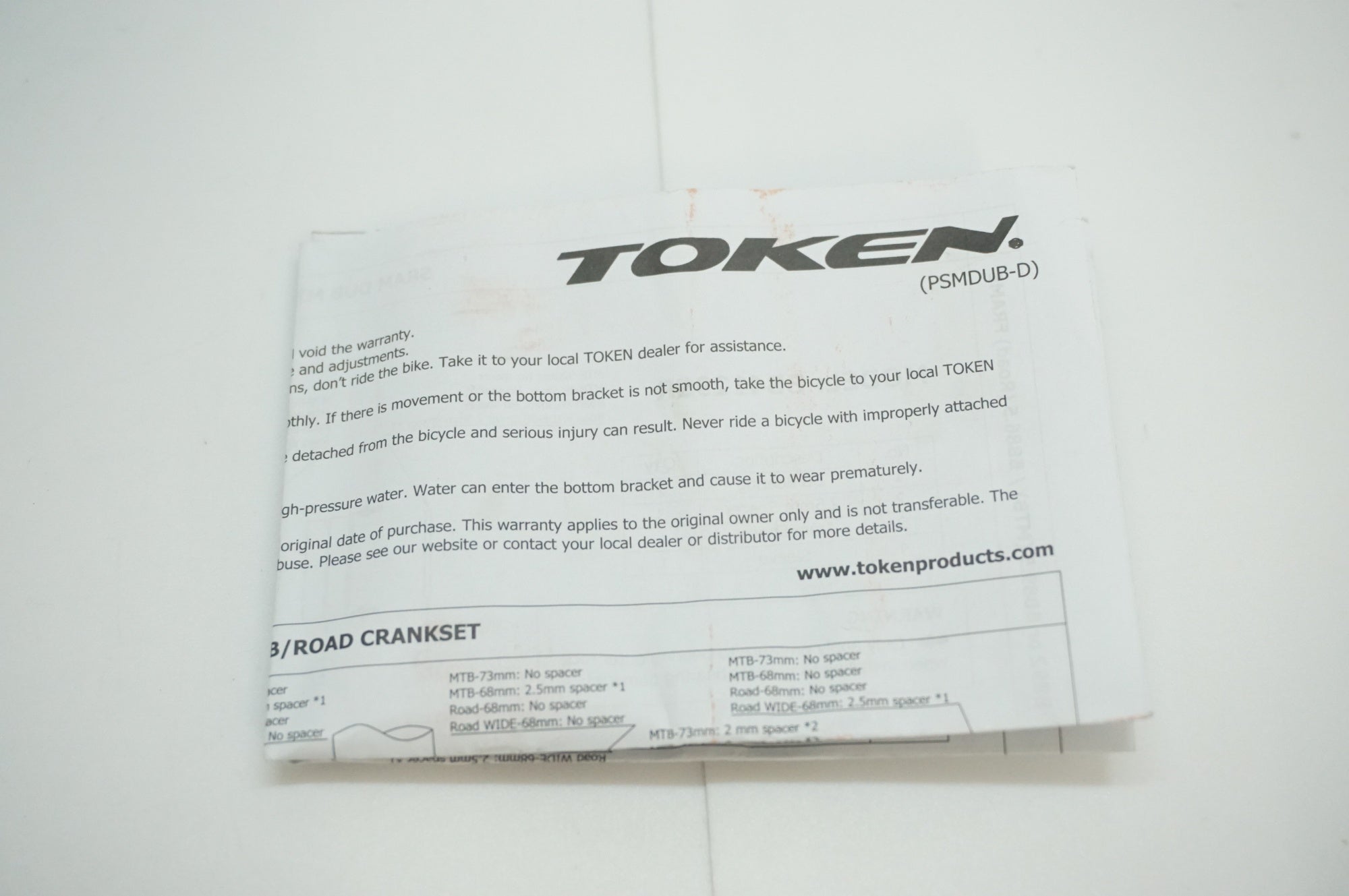 TOKEN 「トーケン」 NINJA BB4229 ボトムブラケット / 福岡店