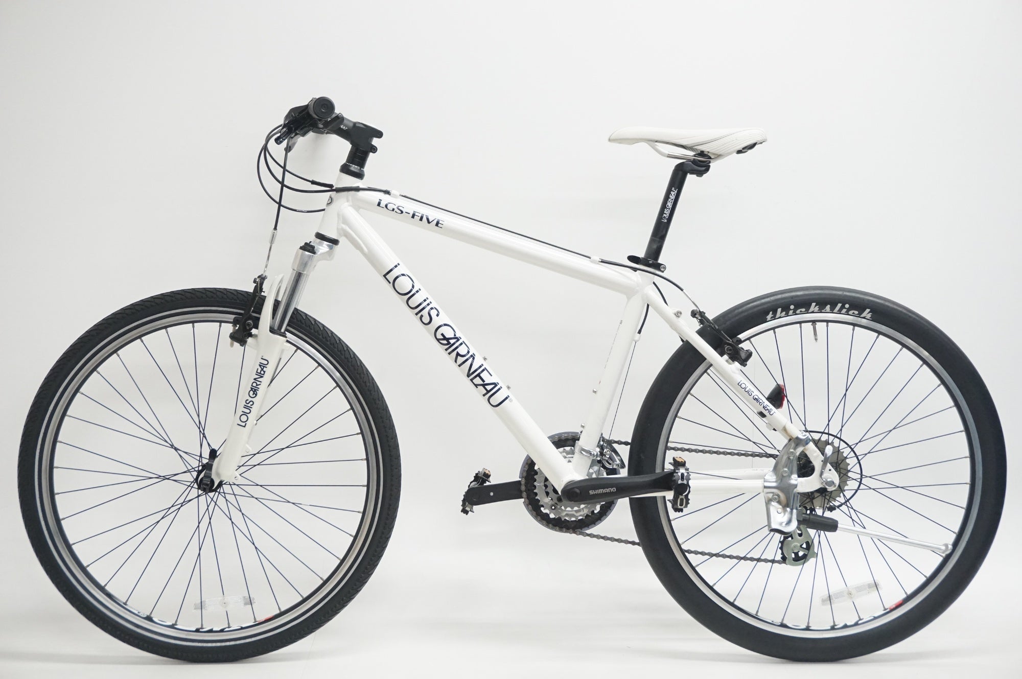 LOUIS GARNEAU マウンテンバイク ホワイト　整備済み⚠️引取りのみ LOUIS GARNEAU 「ルイガノ」 LGS-FIVE 2007年モデル マウンテンバイク
