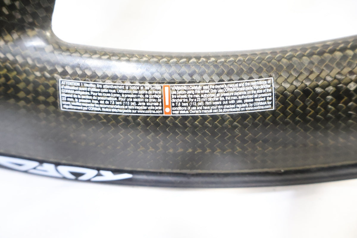 CORIMA 「コリマ」 3SPOKE TU フロントバトンホイール / 高知店