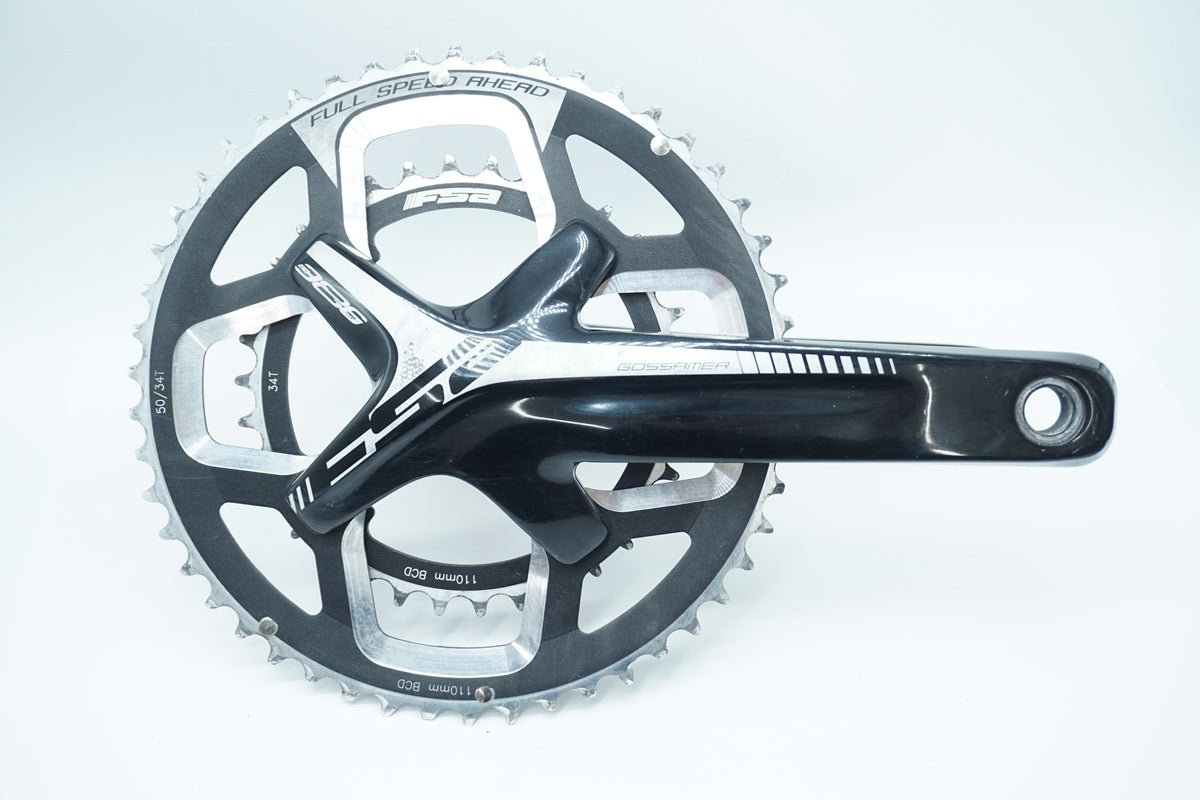 FSA「エフエスエー」 GOSSAMER 50-34T 170mm クランク/ 京都八幡店