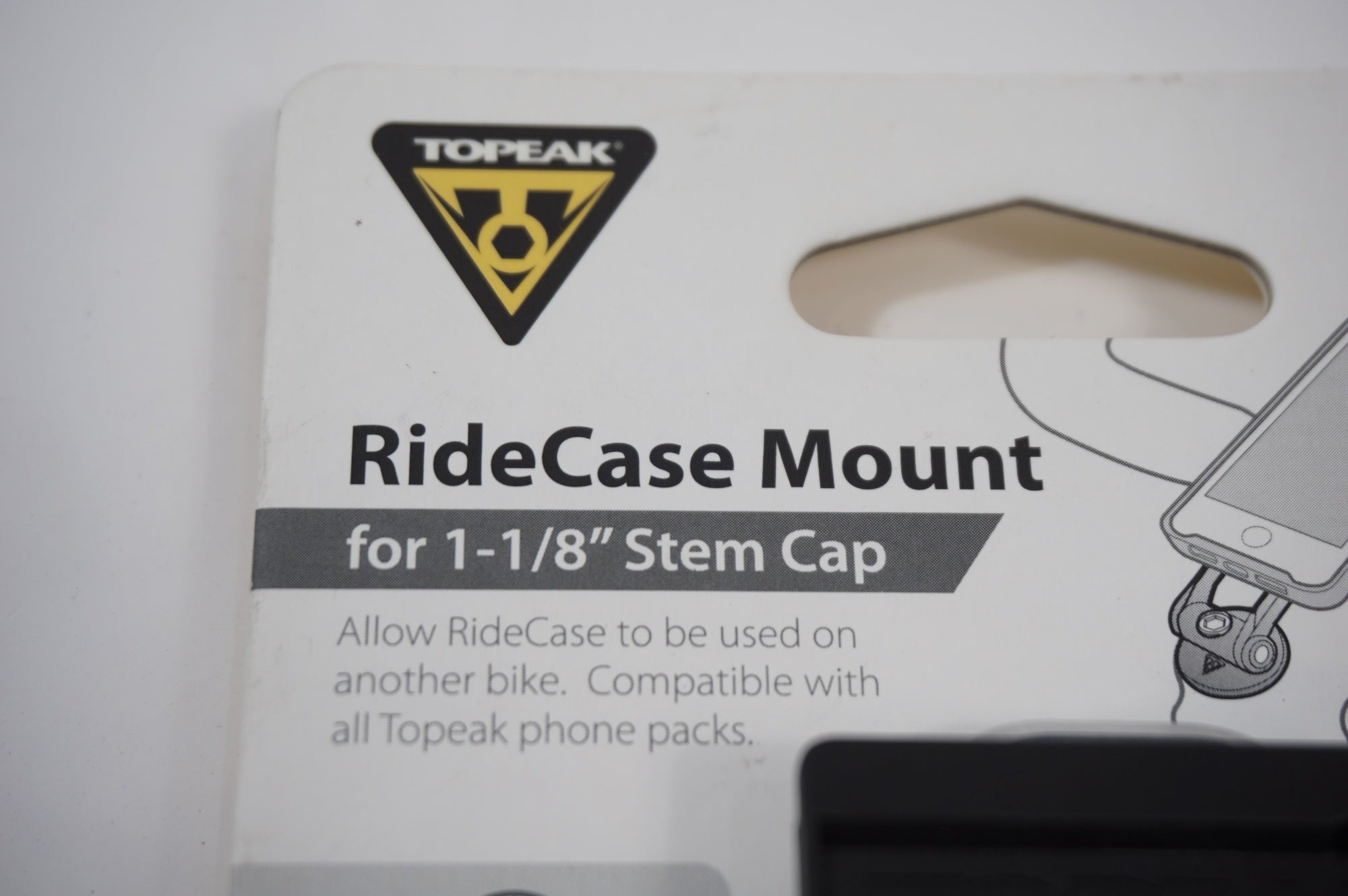 TOPEAK 「トピーク」 RIDECASE MOUNT FOR 1.1/8 ステムキャップ / 世田谷店