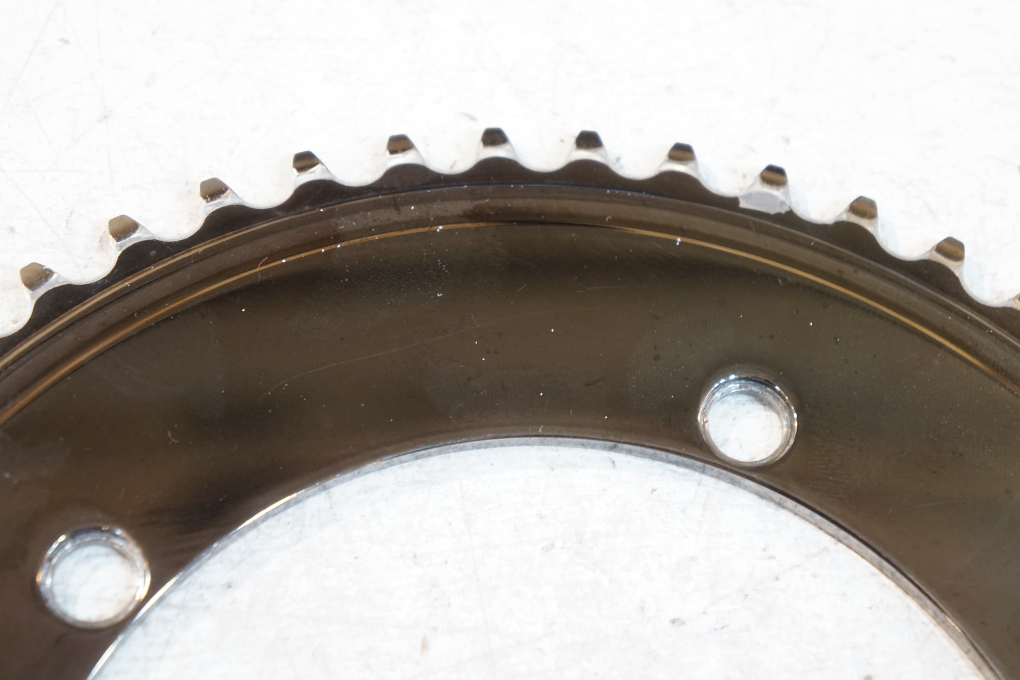SUGINO 「スギノ」 SUPER ZEN S3 CUBIC BLK 144mm 53T TRACK RACING チェーンリング / バイチャリ浦和ベース