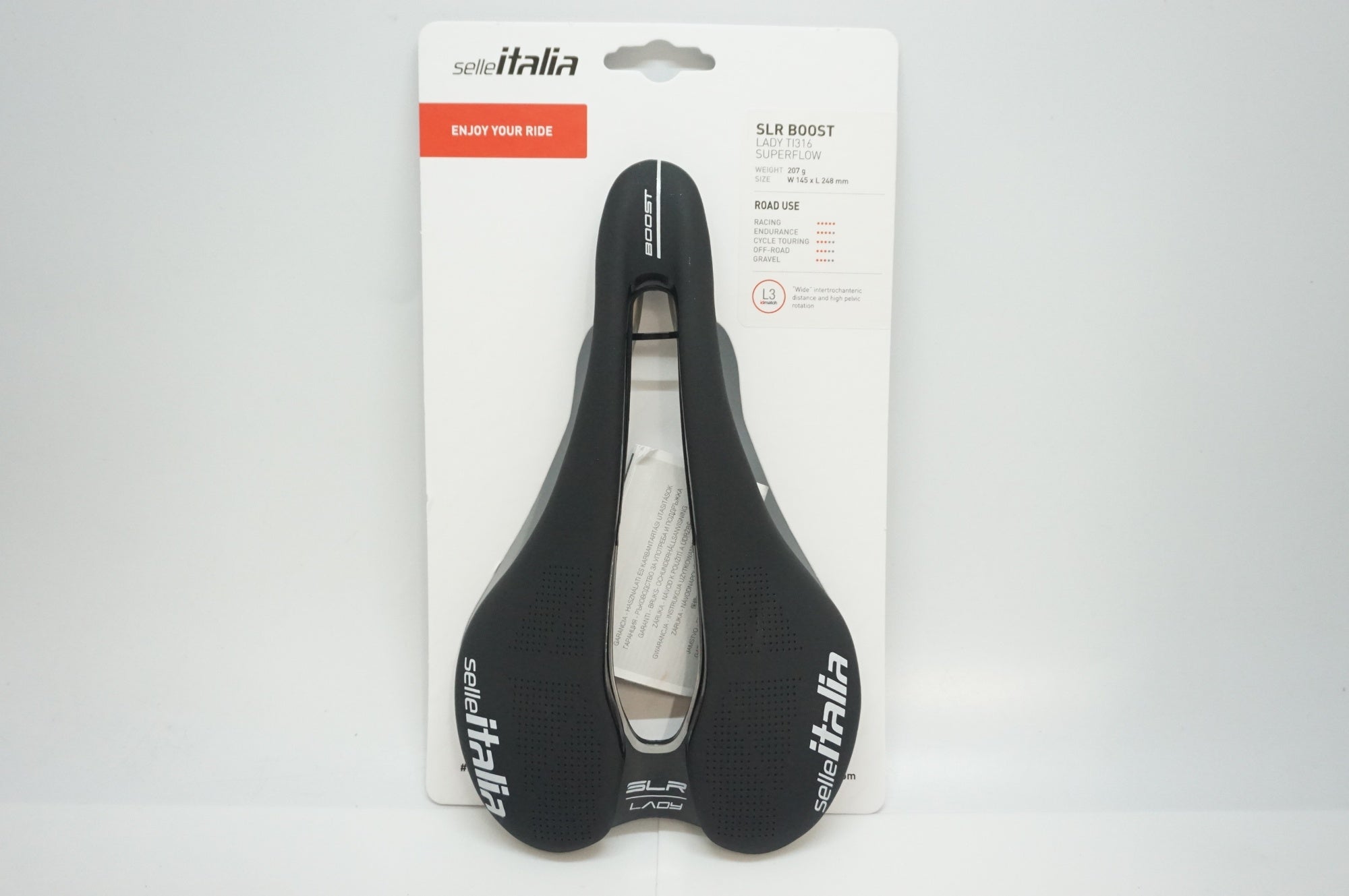 SELLE ITALIA 「セライタリア」 SLR BOOST LADY TI316 SUPERFLOW サドル / 福岡アイランドシティ店