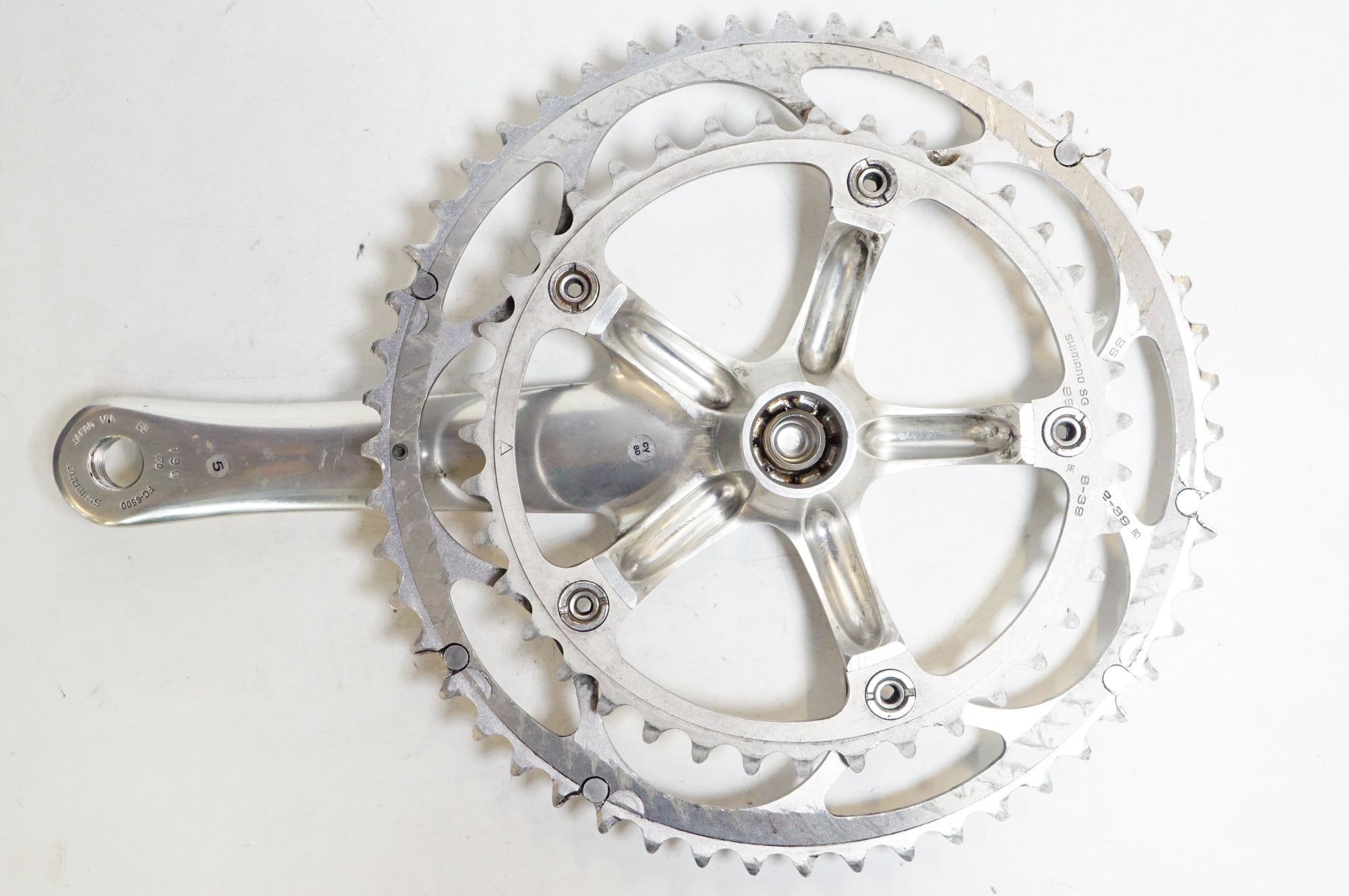 SHIMANO 「シマノ」 ULTEGRA FC-6500 52-39T 170mm クランクセット