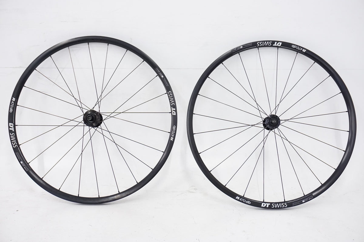 DT SWISS 「ディーティースイス」 R470 DB シマノ11速 ホイールセット / 浜松店
