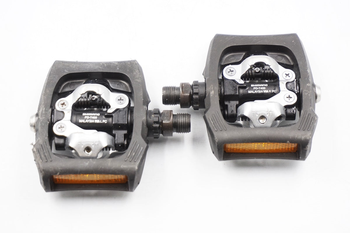 【2024年最新】大人気ブランドの人気アイテム  SHIMANO 「シマノ」 バイチャリ ｜ 京都西院店 ペダル/ PD-T400 パーツ