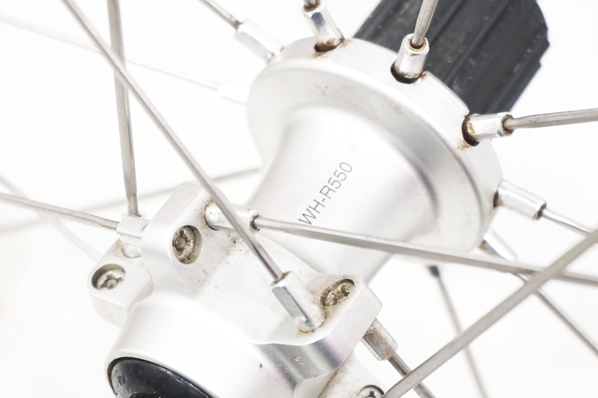 SHIMANO 「シマノ」 WH-R550 シマノ8/9速 ホイールセット / 大阪美原北