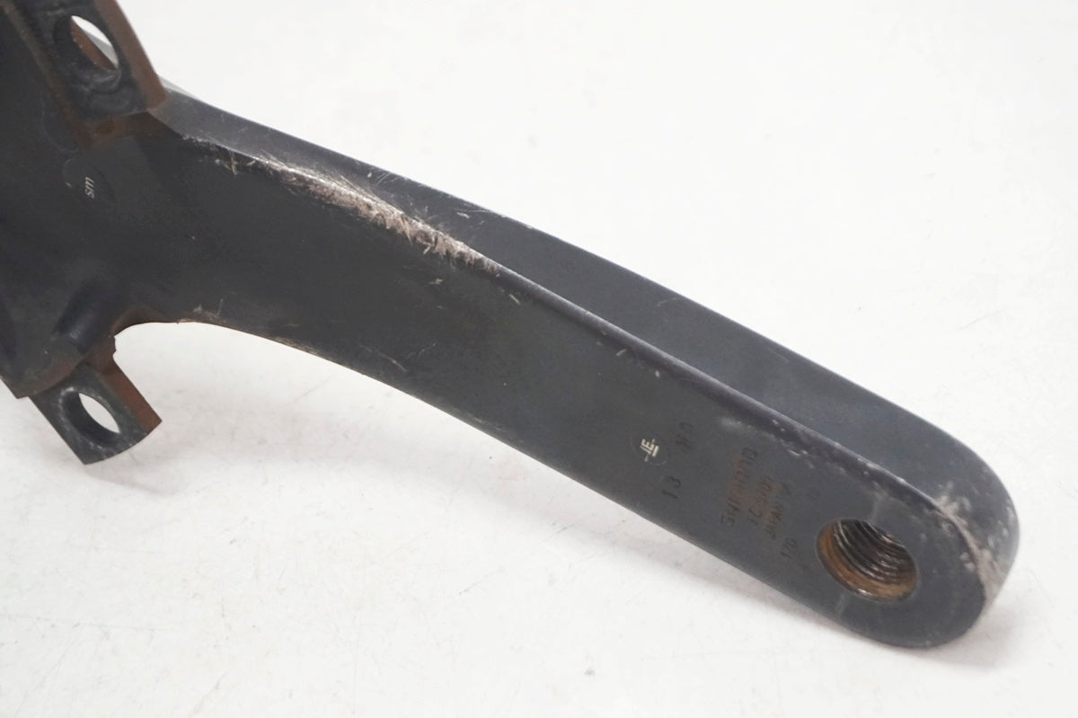 SHIMANO 105 ブラック クランクアーム　FC-5700 中古 SHIMANO 105 ブラック クランクアーム FC-5700 中古 Yahoo