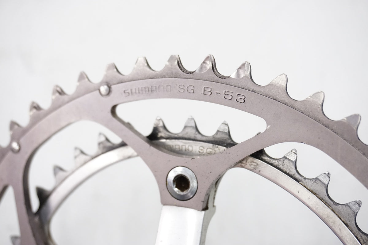 お得な情報満載 SHIMANO「シマノ」 600 クランクセット 170mm 53-42T FC-6400 パーツ