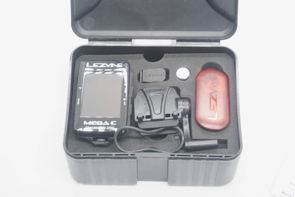 LEZYNE「レザイン」 MEGA C GPS サイクルコンピューター / 京都八幡店