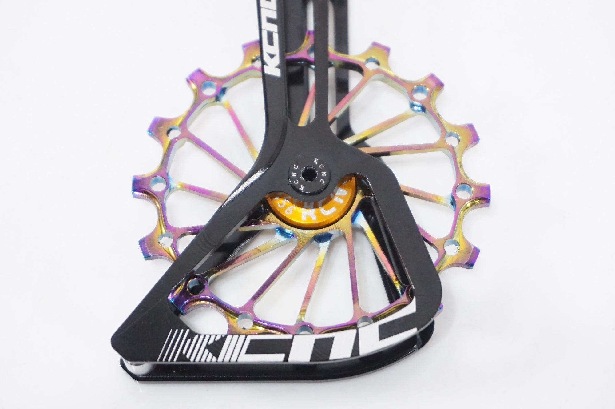 KCNC 9100 プーリー 黒/赤　12t　16t KCNC 「ケーシーエヌシー」 BIG JOCKEY WHEEL SYSTEM 9100 ビッグ
