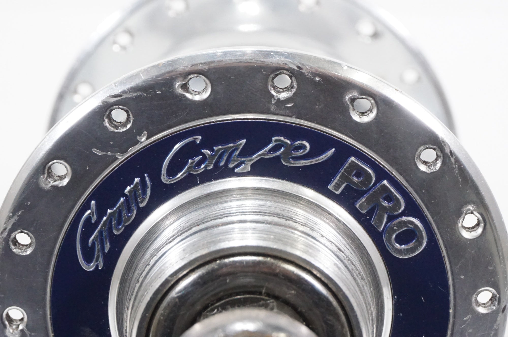 美品 グランコンペプロ ハブ リア njs 競輪ホイール GRAN COMPE - Pro Hub - Rear [NJS] | 競輪競走用ピストハブ - NJS認可