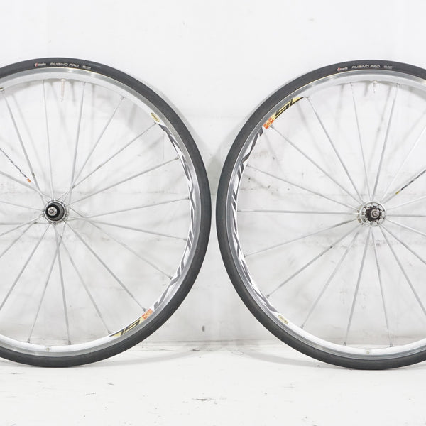 [引取希望]mavic ksyrium SL シマノフリー11s チューブラー CY-BOSS / 【A753】MAVIC KSYRIUM SL SSC チューブラー11速中古品
