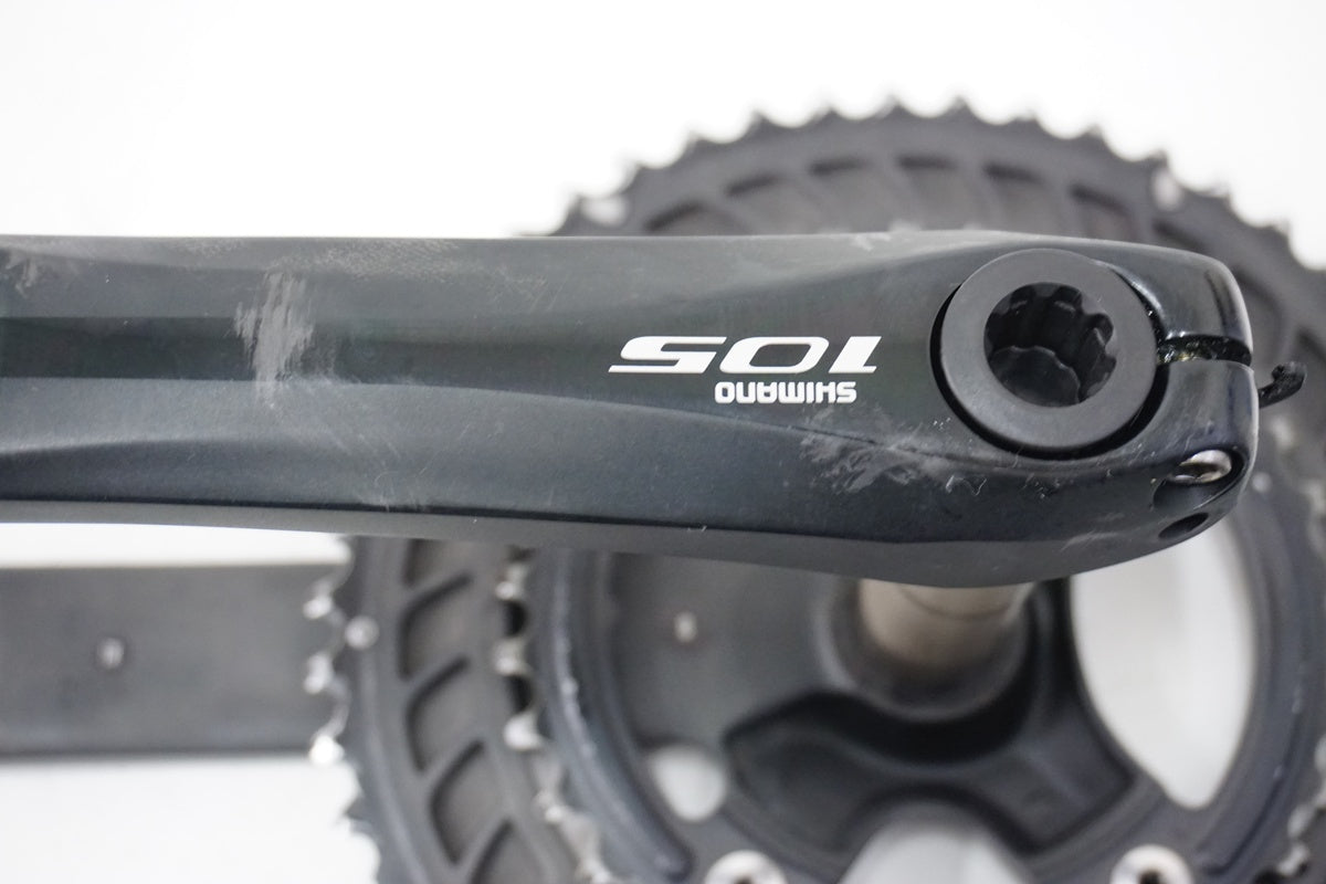 Shimano 105 FC-5800 175mm クランク 美品 SHIMANO 「シマノ」 105 FC-5800 50-34T 175mm クランクセット
