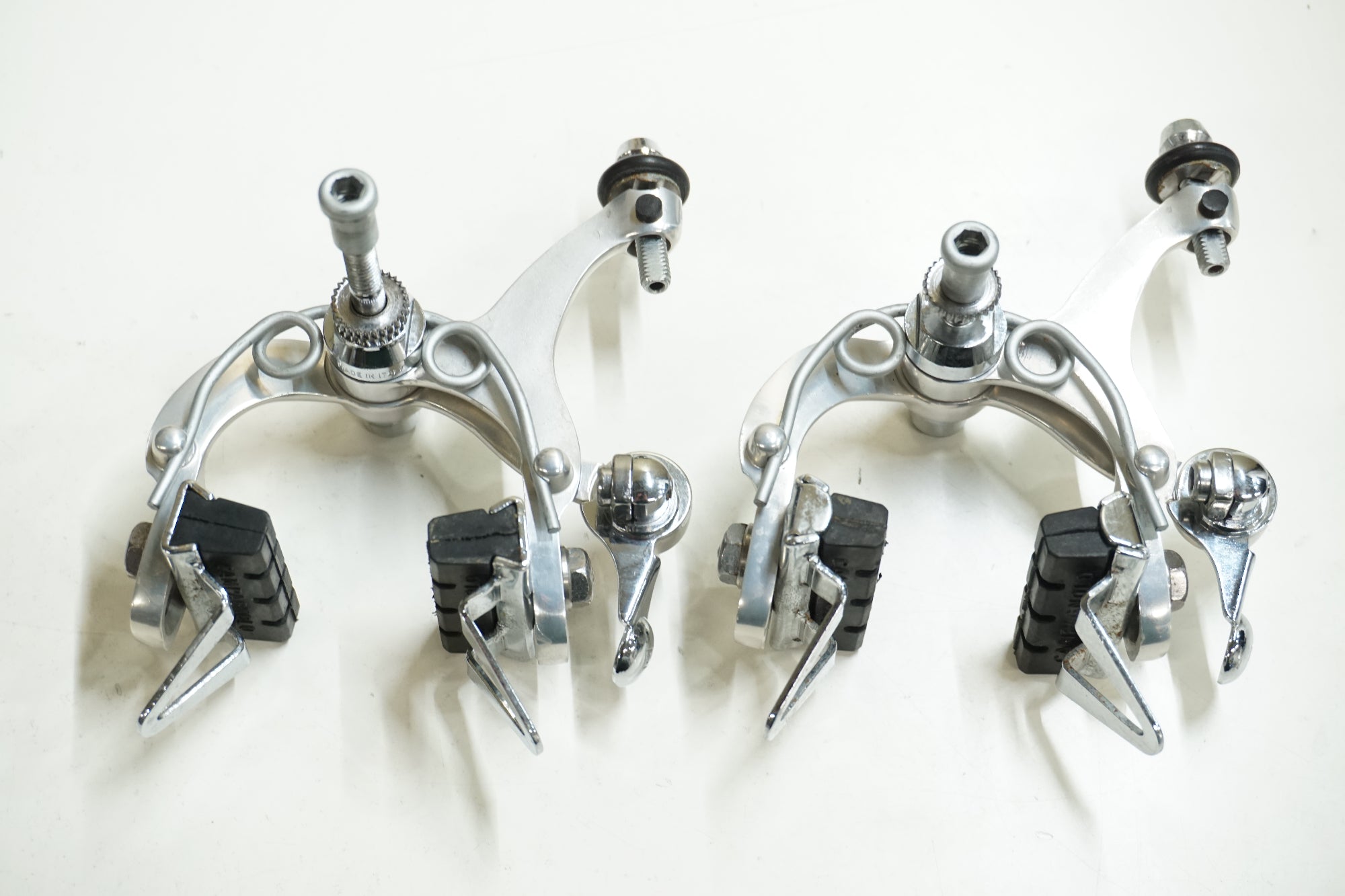 カンパニョーロ　50周年　ブレーキキャリパーセット　超美品　メンテ、調整済み CAMPAGNOLO 「カンパニョーロ」 RECORD COBALT ブレーキキャリパー