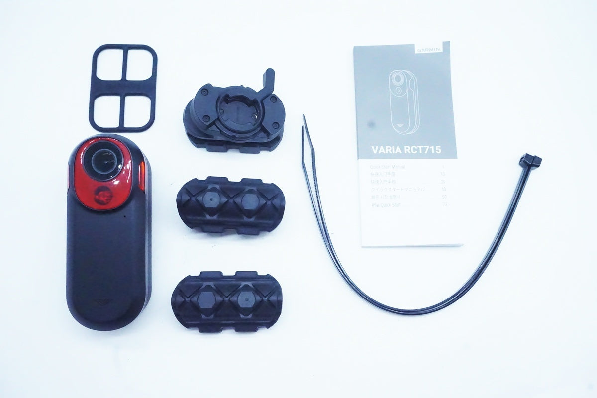 GARMIN「ガーミン」 VARIA RCT715 カメラ搭載 リアビューレーダー