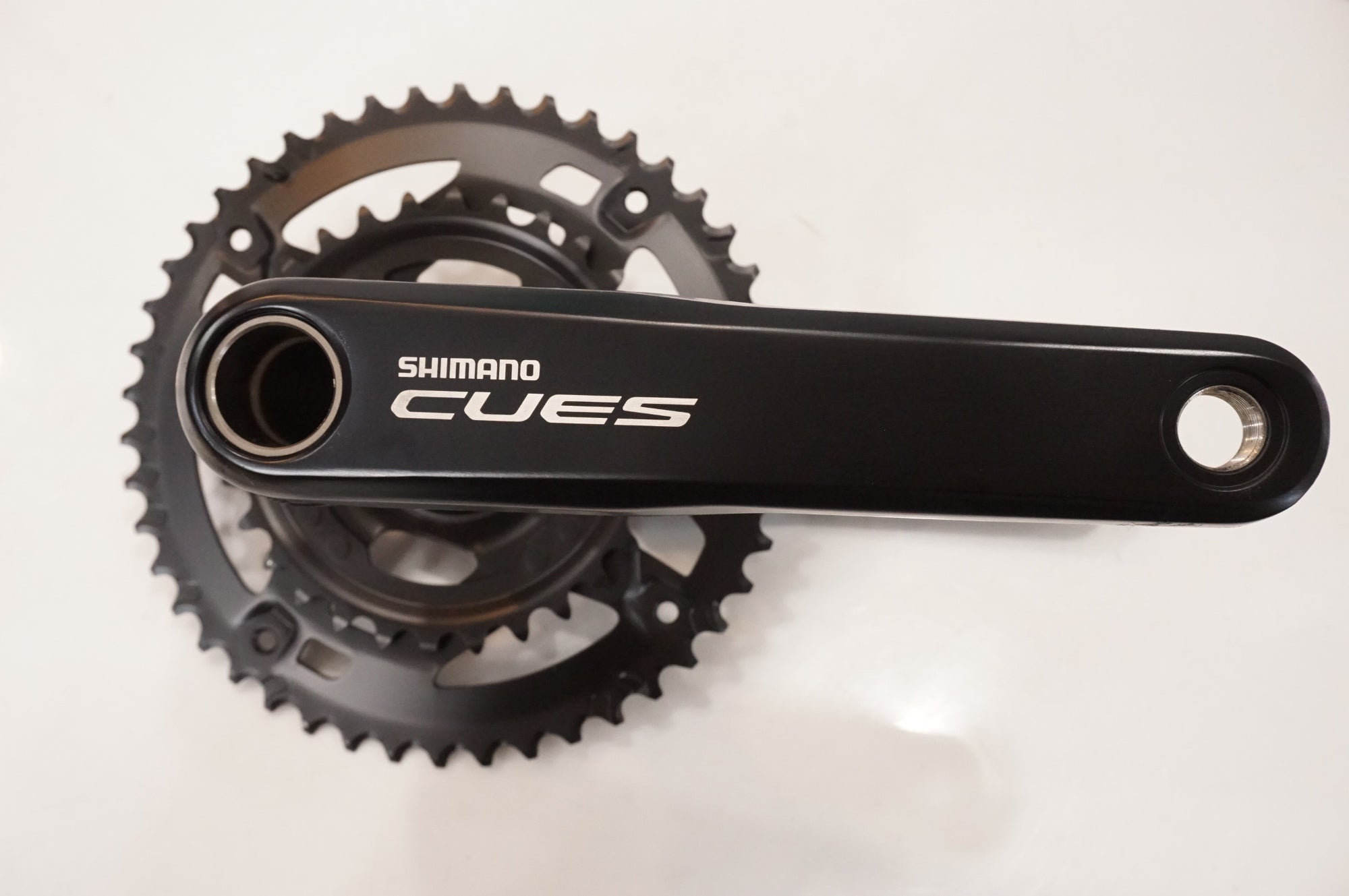 SHIMANO CUES U4010 クランクセット 46-30T 中空軸付 SHIMANO 「シマノ」 CUES FC-U4010-2 170mm 46-30T クランク