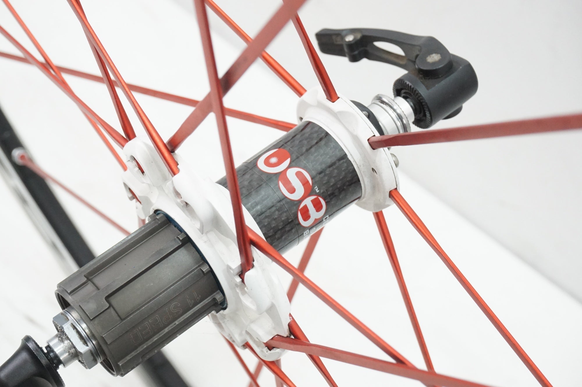 フルクラム レーシングゼロカーボン 11s R8000 11-30スプロケット付 FULCRUM 「フルクラム」 RACING ZERO RED SPOKE シマノ11S ホイール