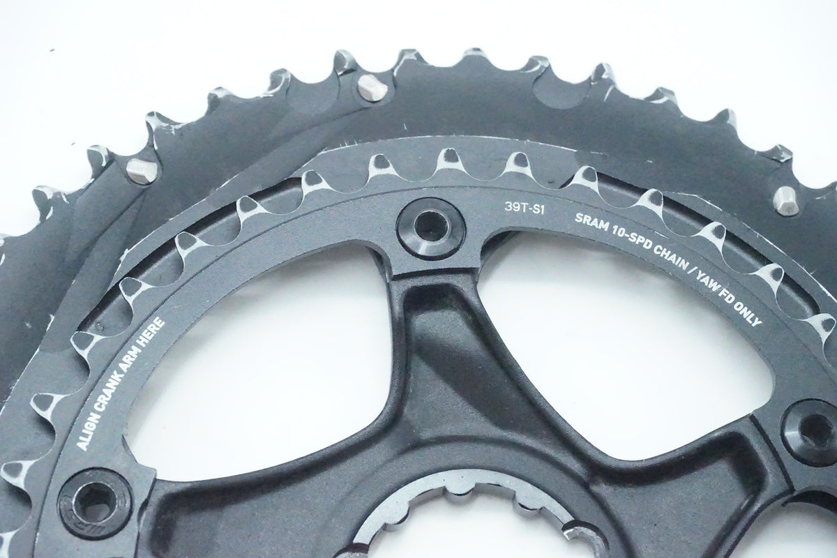 SRAM「スラム」 POWERGLIDE 10s チェーンリング 53-39T/ 京都西院店