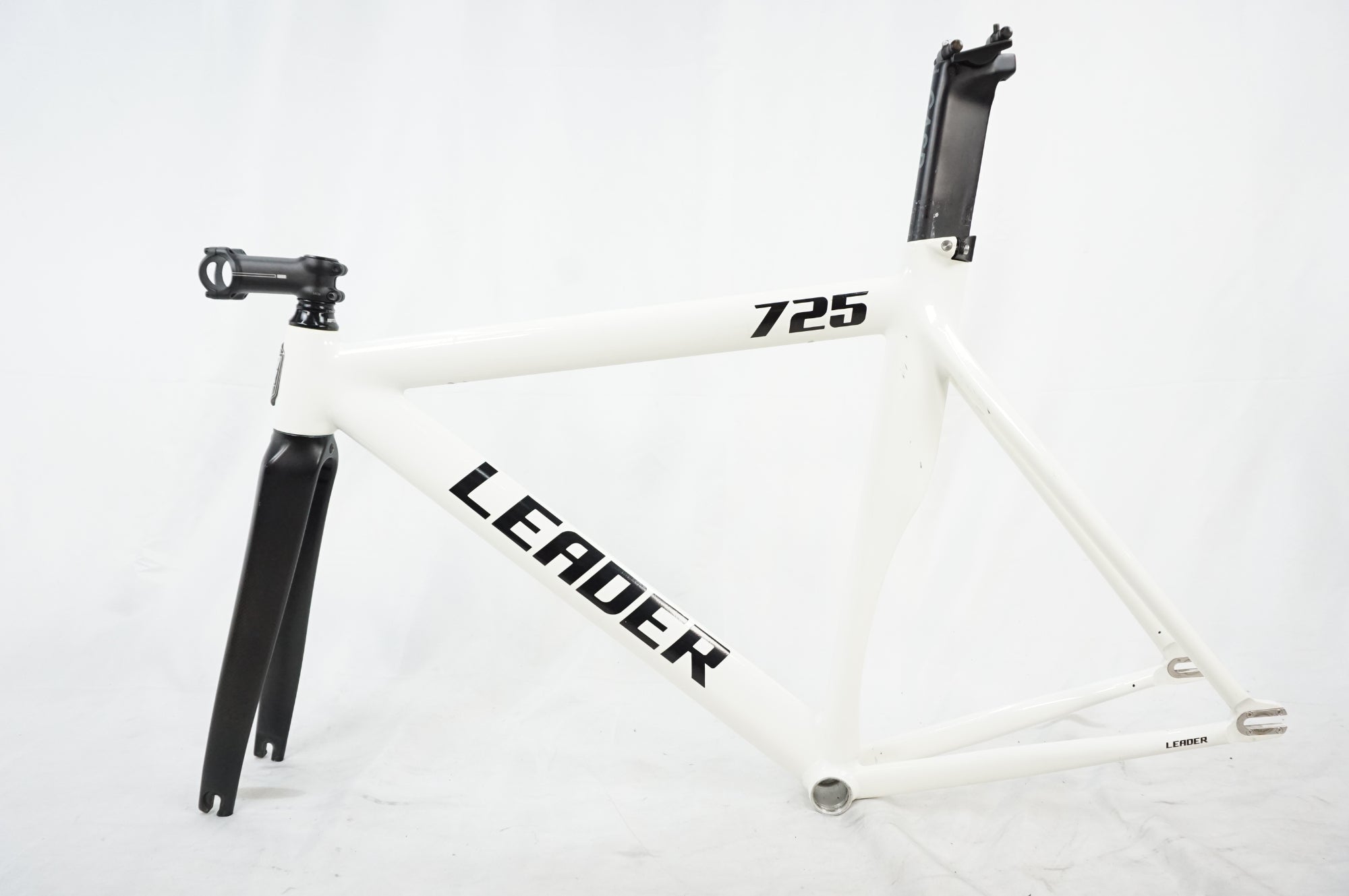 725 ピストバイクフレームホイールセット　ブラック 725 ピストバイクフレームホイールセット ブラック - メルカリ