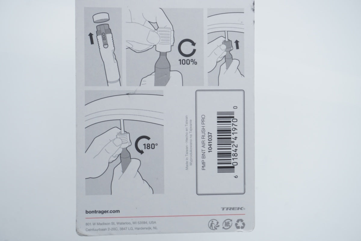 BONTRAGER 「ボントレガー」 AIR RUSH PRO PUMP 携帯ポンプ / 滋賀大津店