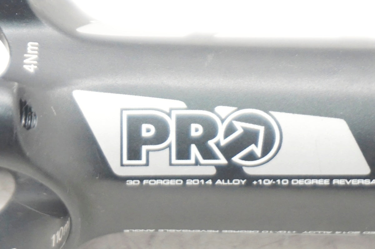 SHIMANO 「シマノ」 PRO PLT ステムSHIMANO PRO PLT Φ31.8 110mm ステム / 大阪門真店