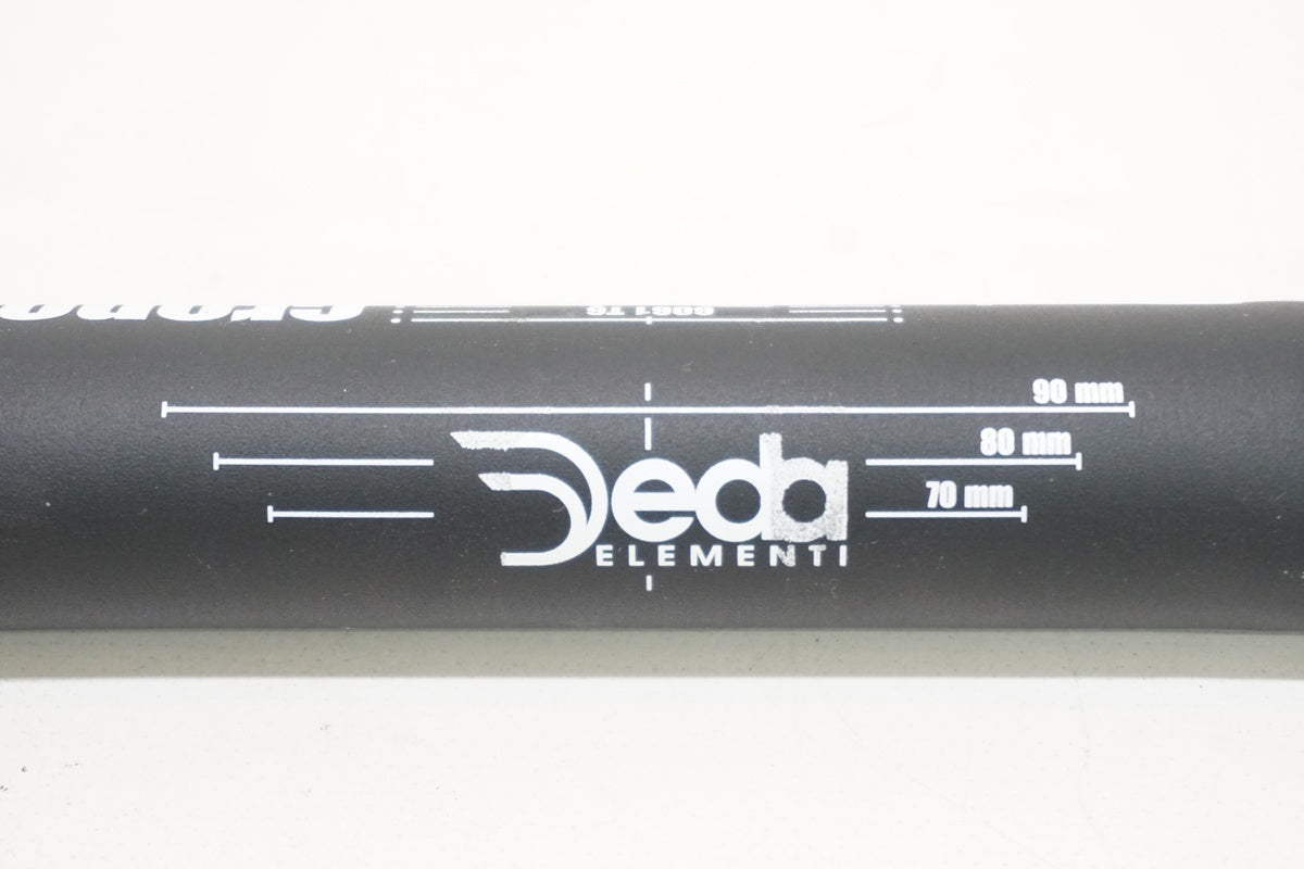 DEDA「デダ」 ELEMENTI CRONO NERO φ31.7 420mm(C-C) ブルホーンハンドル/ 京都西院店